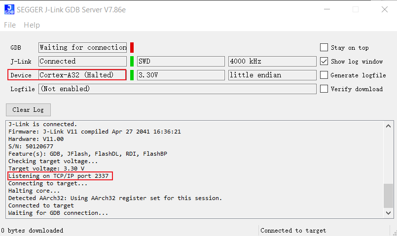 ../../rst_rtos/0_gdb_debug/figures/smart_ca32_core0_jlink_gdb_server_connection_under_windows.png